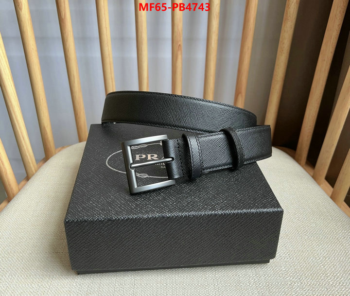 Belts-Prada luxury ID: PB4743 $: 65USD