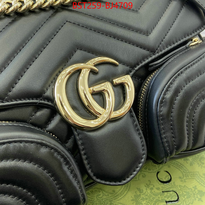 Gucci Bags(TOP)-Marmont top designer replica ID: BJ4709 $: 259USD,