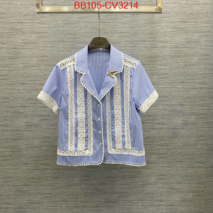 Clothing-Valentino top grade ID: CV3214 $: 105USD