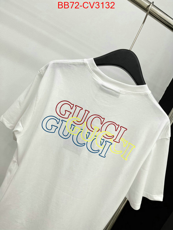 Clothing-Gucci replica for cheap ID: CV3132 $: 72USD