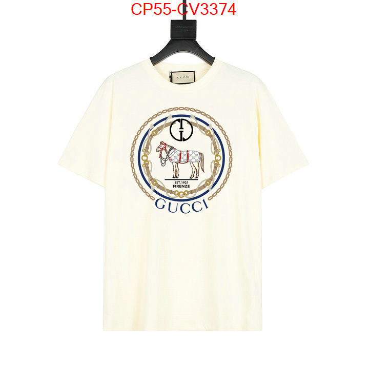 Clothing-Gucci practical and versatile replica designer ID: CV3374 $: 55USD