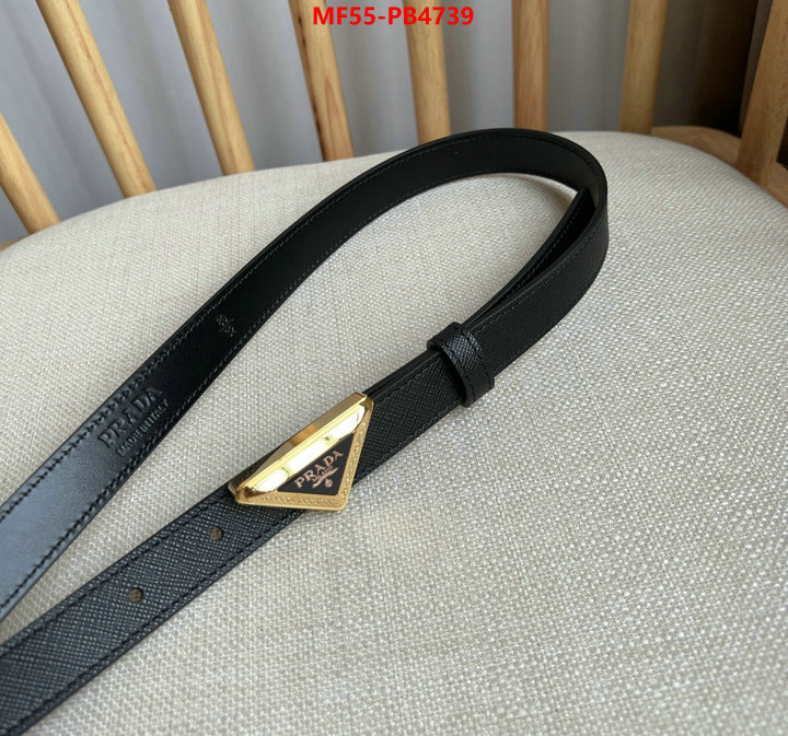 Belts-Prada 1:1 replica ID: PB4739 $: 55USD