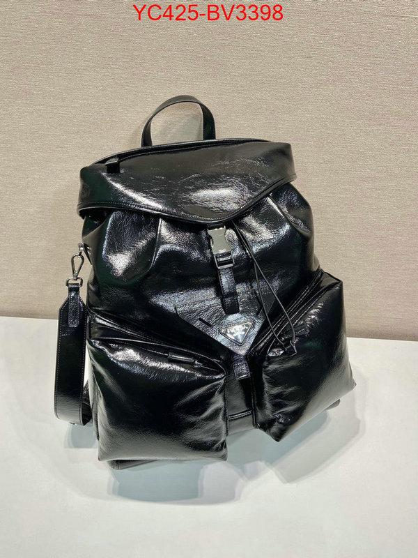 Prada Bags(TOP)-Backpack- where should i buy replica ID: BV3398 $: 425USD,