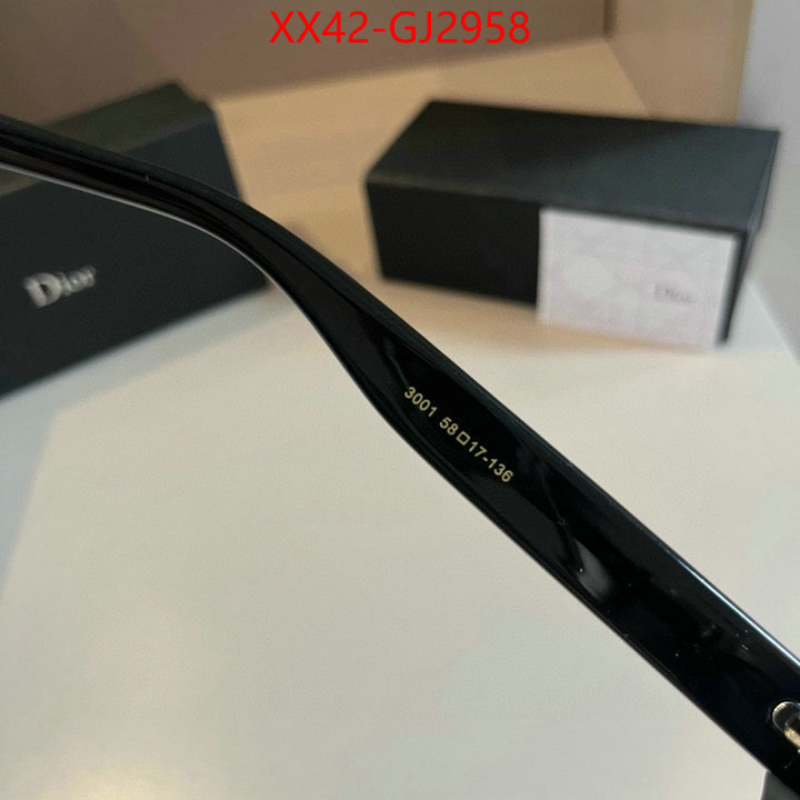 Glasses-Dior sale outlet online ID: GJ2958 $: 42USD