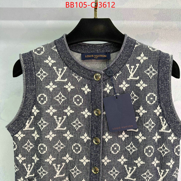 Clothing-LV top grade ID: CJ3612 $: 105USD