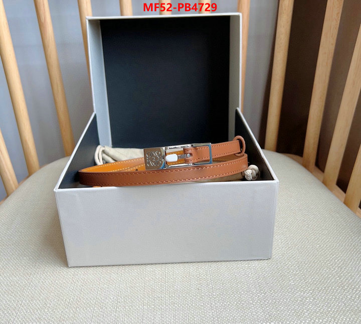 Belts-Loewe wholesale china ID: PB4729 $: 52USD
