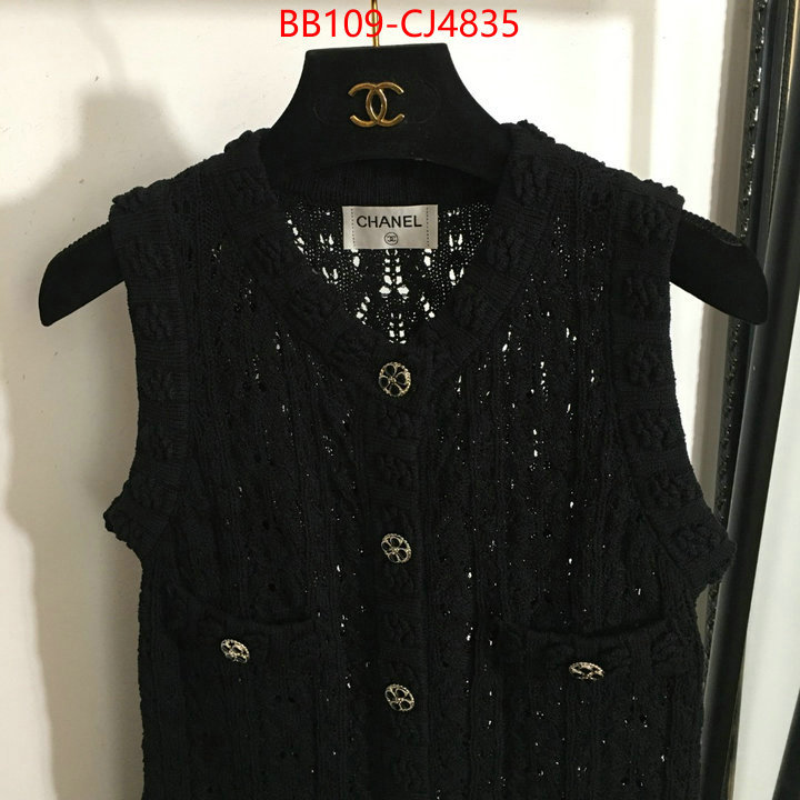 Clothing-Chanel best replica quality ID: CJ4835 $: 109USD