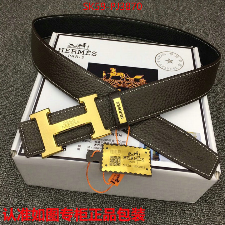 Belts-Hermes designer high replica ID: PJ3870 $: 59USD