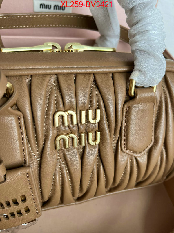 Miu Miu Bags(TOP)-Crossbody- top quality website ID: BV3421 $: 259USD,