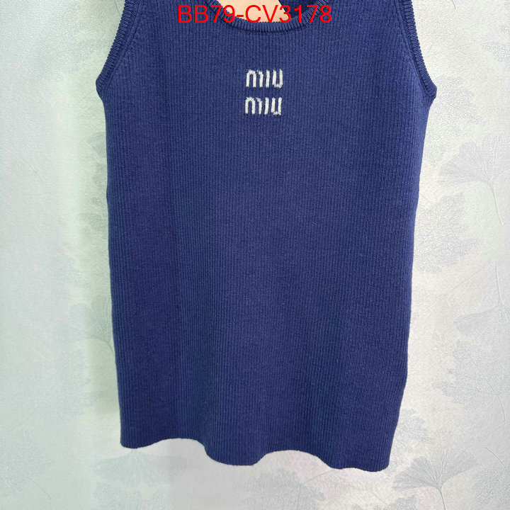 Clothing-MIU MIU online sale ID: CV3178 $: 79USD