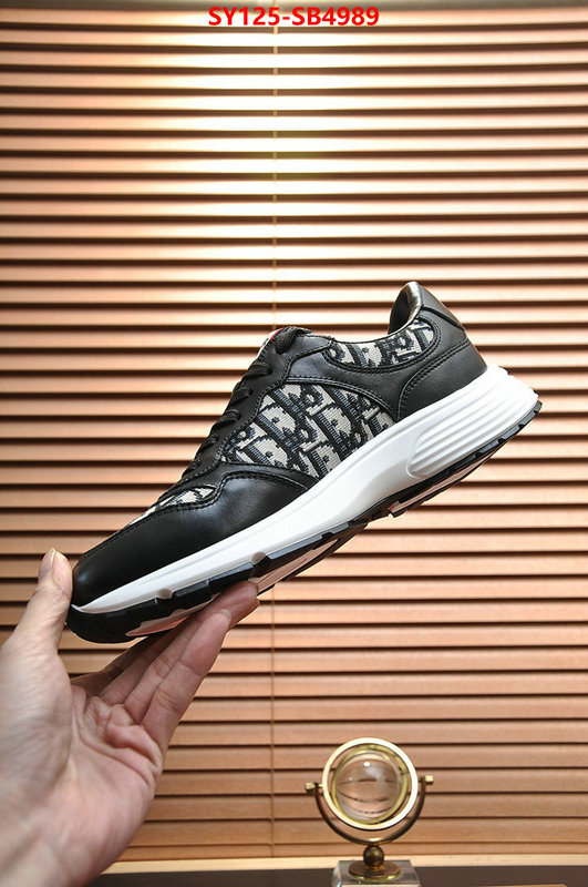 Men shoes-Dior designer ID: SB4989 $: 125USD