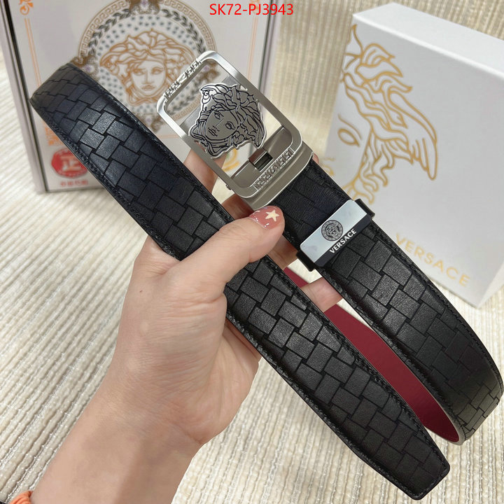 Belts-Versace top perfect fake ID: PJ3943 $: 72USD