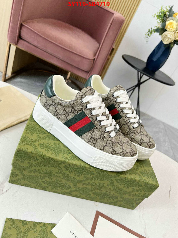 Men Shoes-Gucci 2024 aaaaa replica customize ID: SB4719 $: 119USD