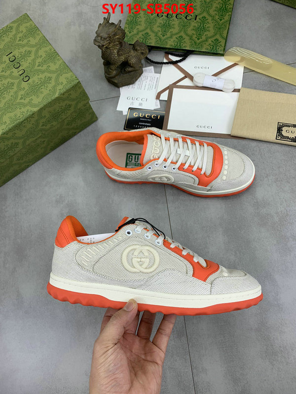 Men Shoes-Gucci best quality fake ID: SB5056 $: 119USD