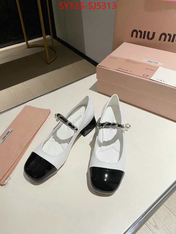 Women Shoes-Miu Miu customize the best replica ID: SJ5313 $: 125USD