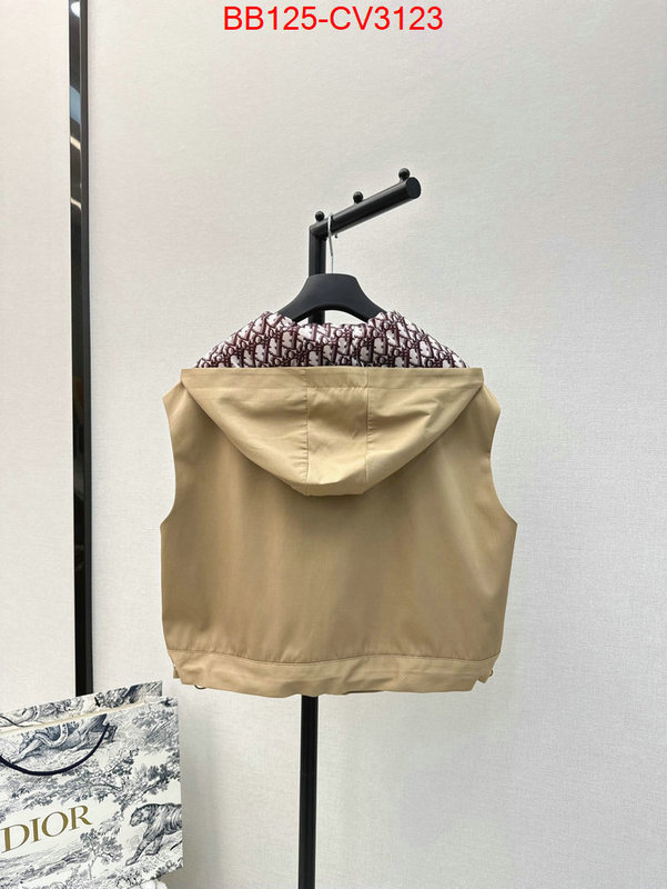 Clothing-Dior high quality ID: CV3123 $: 125USD