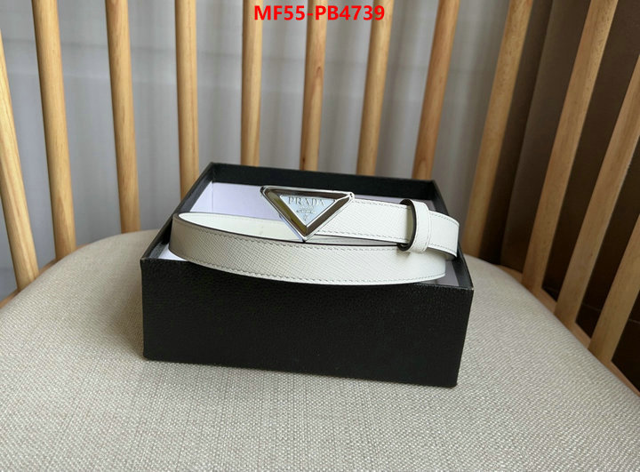 Belts-Prada 1:1 replica ID: PB4739 $: 55USD