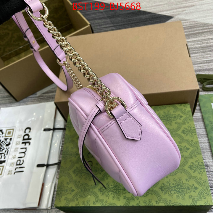 Gucci Bags(TOP)-Marmont wholesale china ID: BJ5668 $: 199USD,