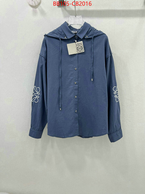 Clothing-Loewe how to find designer replica ID: CB2016 $: 105USD