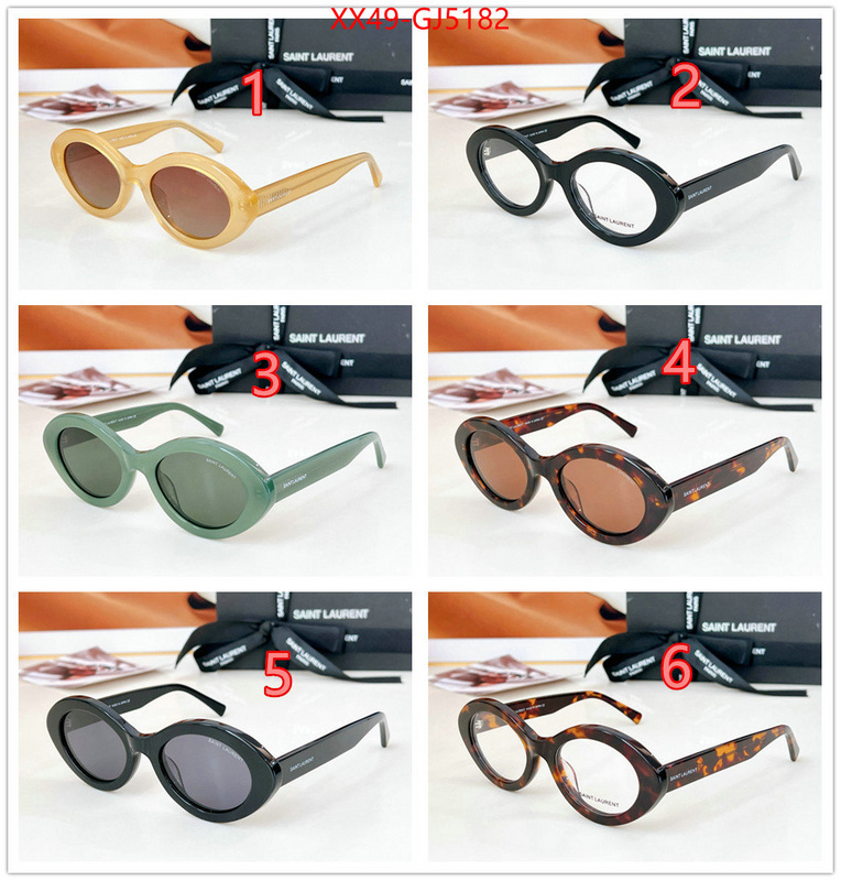 Glasses-YSL knockoff ID: GJ5182 $: 49USD