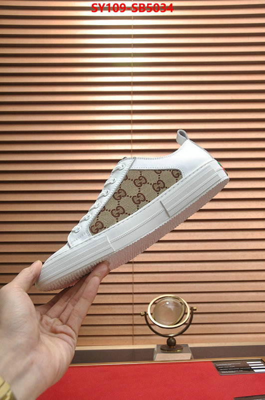 Men Shoes-Gucci what 1:1 replica ID: SB5034 $: 109USD