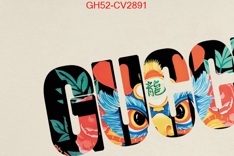 Clothing-Gucci replica designer ID: CV2891 $: 52USD