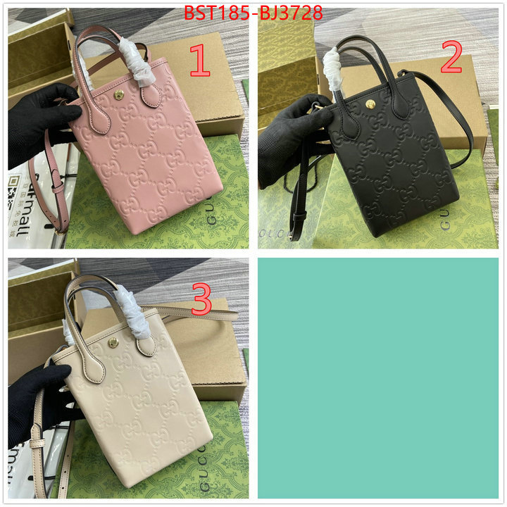 Gucci Bags(TOP)-Crossbody- aaaaa+ replica designer ID: BJ3728 $: 185USD,