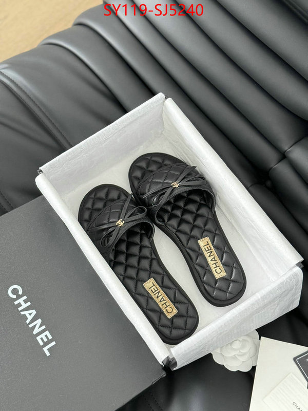 Women Shoes-Chanel best quality fake ID: SJ5240 $: 119USD