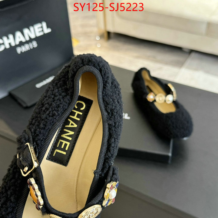 Women Shoes-Chanel where to buy replicas ID: SJ5223 $: 125USD