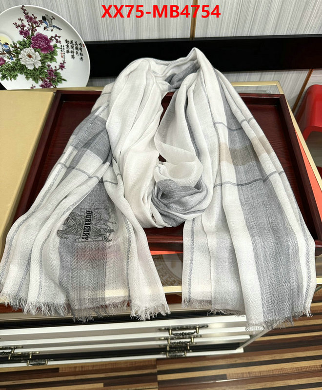 Scarf-Burberry replica ID: MB4754 $: 75USD