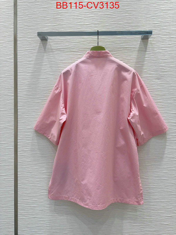 Clothing-Gucci top brands like ID: CV3135 $: 115USD