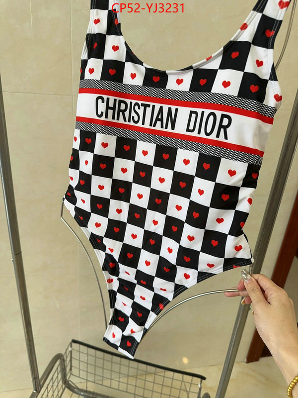 Swimsuit-Dior hot sale ID: YJ3231 $: 52USD