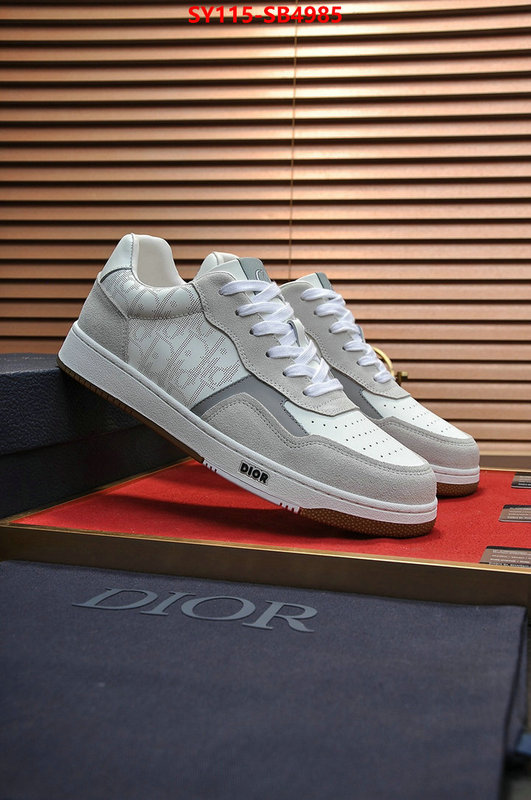 Men shoes-Dior best aaaaa ID: SB4985 $: 115USD