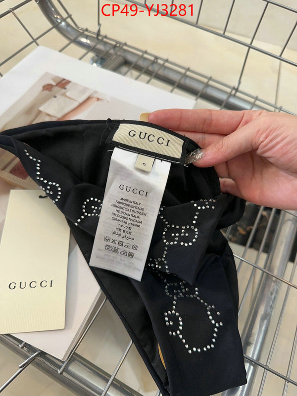 Swimsuit-GUCCI find replica ID: YJ3281 $: 49USD