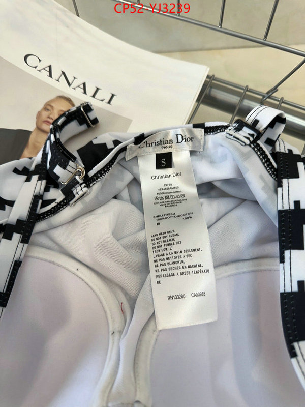 Swimsuit-Dior top quality ID: YJ3239 $: 52USD