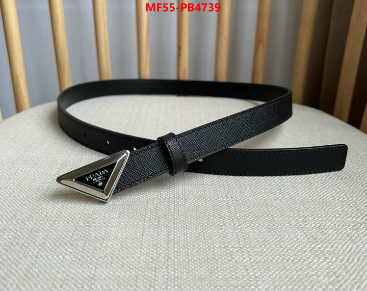 Belts-Prada 1:1 replica ID: PB4739 $: 55USD