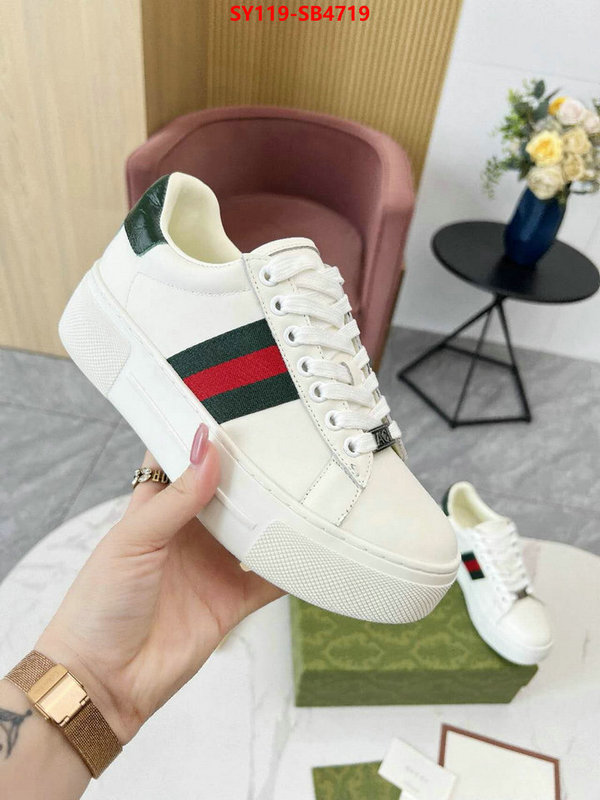 Men Shoes-Gucci 2024 aaaaa replica customize ID: SB4719 $: 119USD