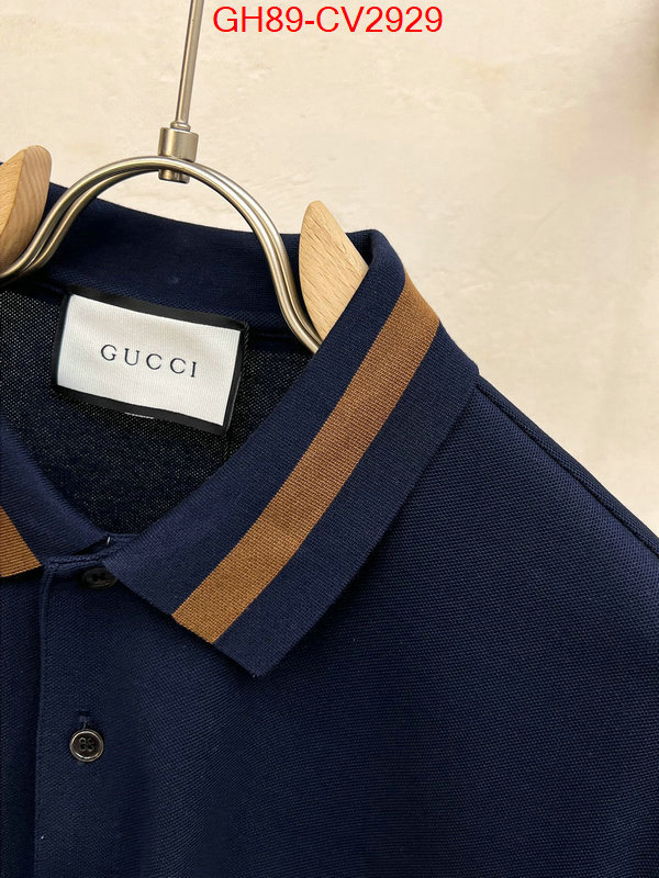 Clothing-Gucci replicas ID: CV2929 $: 89USD