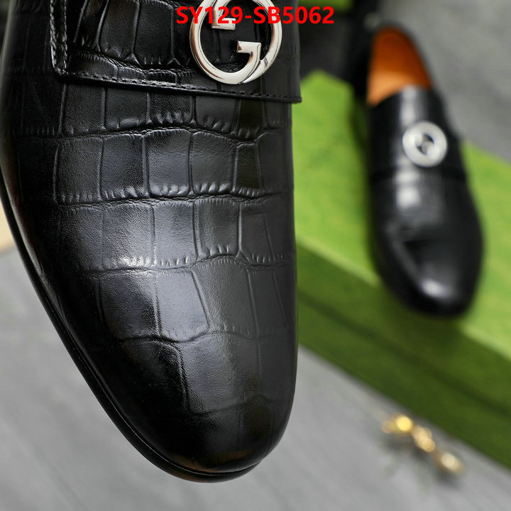 Men Shoes-Gucci buy high-quality fake ID: SB5062 $: 129USD