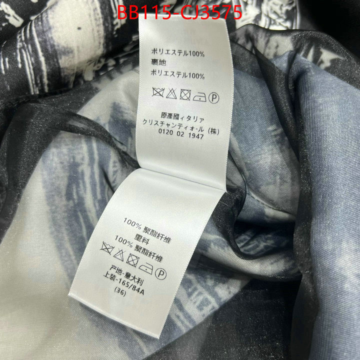 Clothing-Dior where should i buy to receive ID: CJ3575 $: 115USD