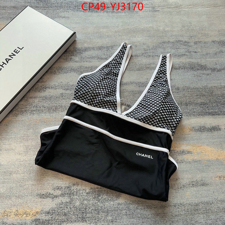 Swimsuit-Chanel where could you find a great quality designer ID: YJ3170 $: 49USD