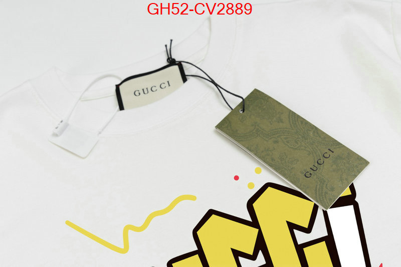 Clothing-Gucci luxury ID: CV2889 $: 52USD
