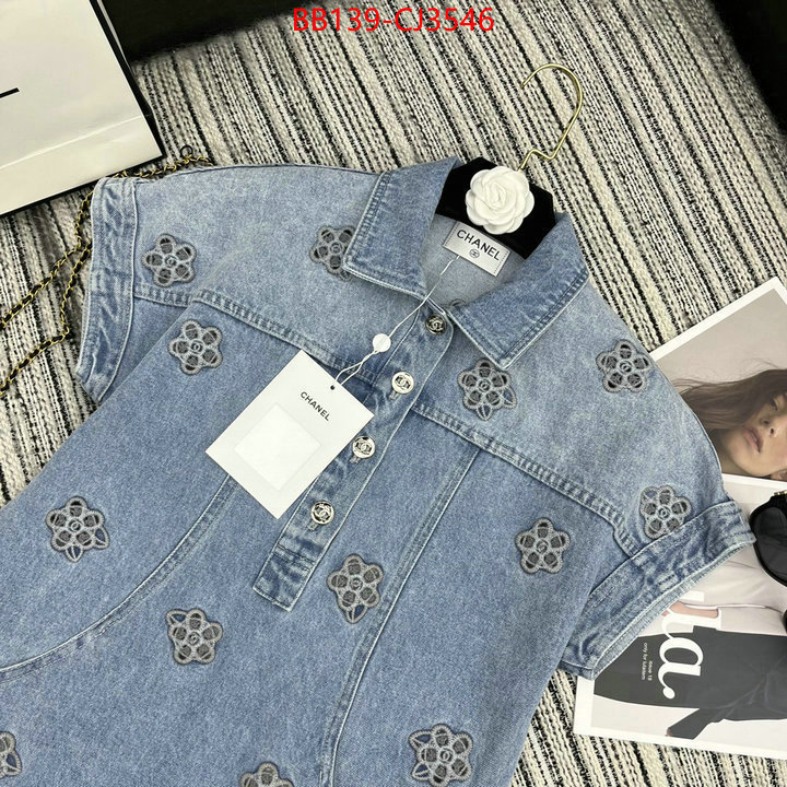 Clothing-Chanel where can you buy replica ID: CJ3546 $: 139USD