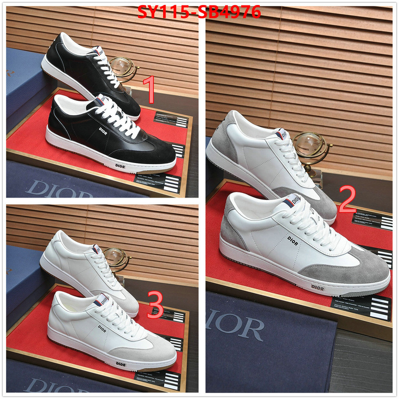 Men shoes-Dior practical and versatile replica designer ID: SB4976 $: 115USD