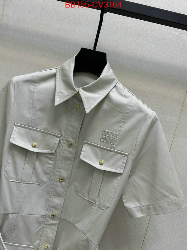 Clothing-MIU MIU are you looking for ID: CV3164 $: 155USD