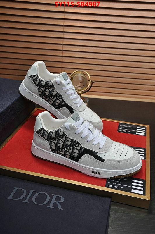 Men shoes-Dior designer fashion replica ID: SB4987 $: 115USD