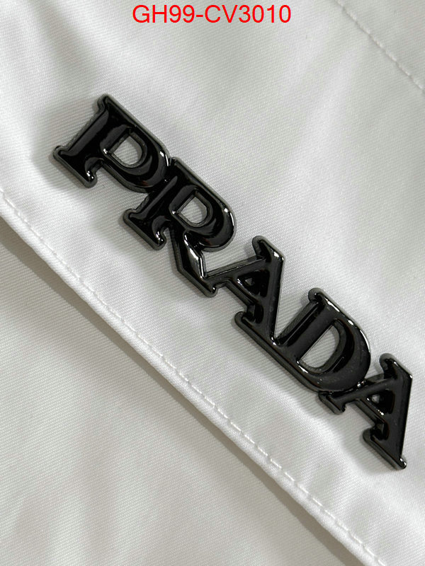 Clothing-Prada mirror quality ID: CV3010 $: 99USD