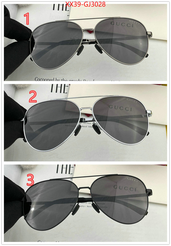 Glasses-Gucci 2024 replica wholesale cheap sales online ID: GJ3028 $: 39USD