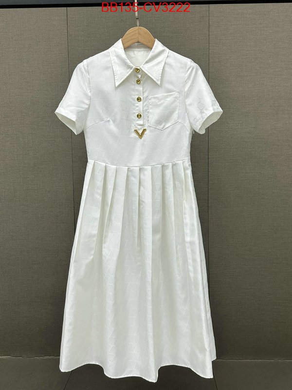 Clothing-Valentino how to buy replica shop ID: CV3222 $: 135USD