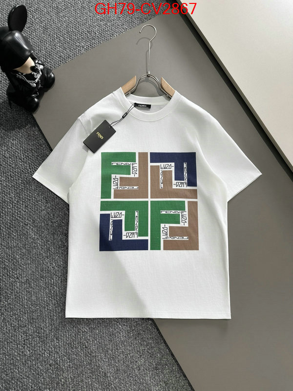 Clothing-Fendi top quality ID: CV2867 $: 79USD
